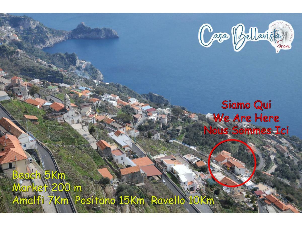 Casa Bellavista Vila Furore Exterior foto
